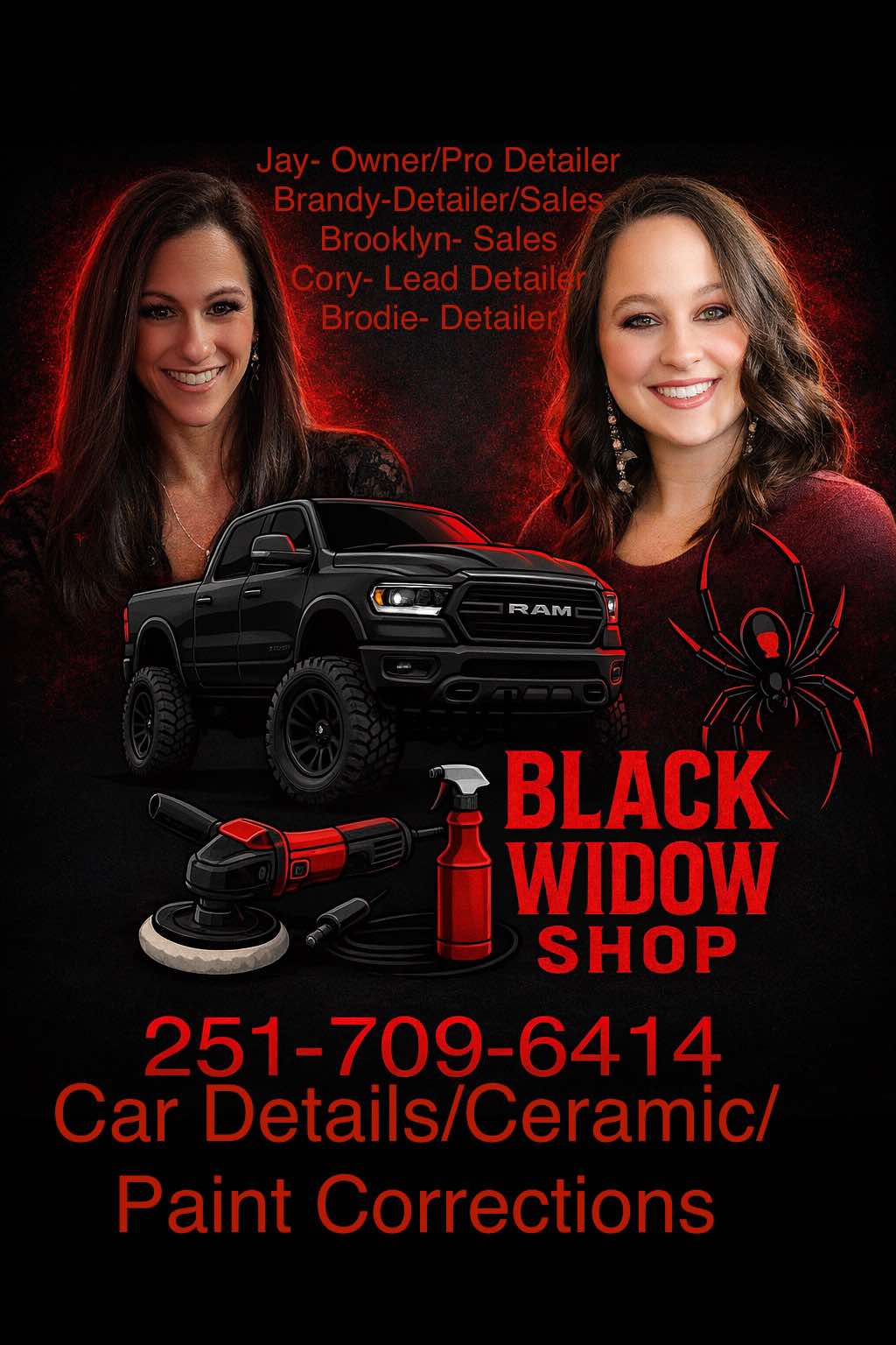 Black Widow Detailing & Paint Correction