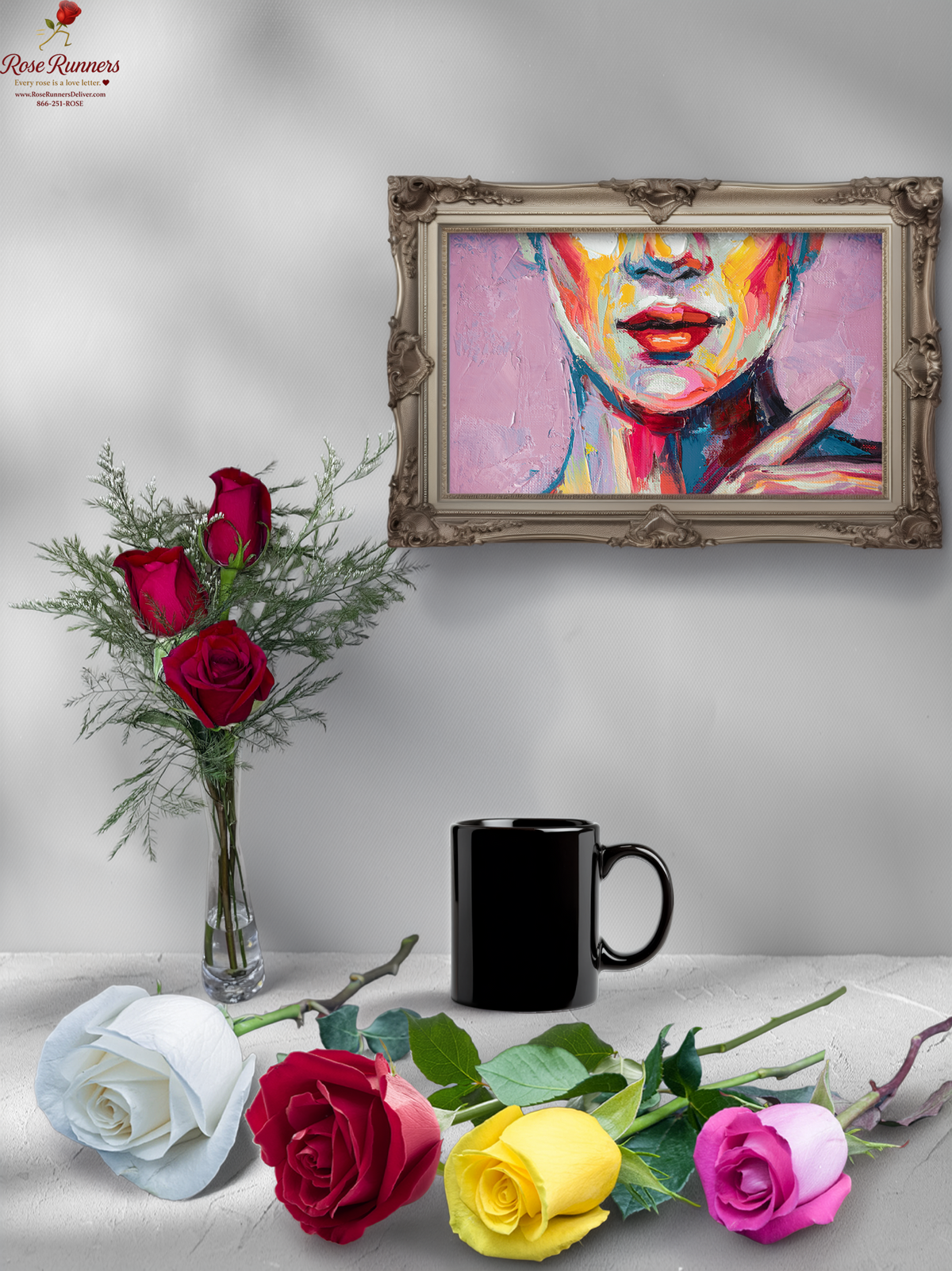 Florist's Choice roses by Rose Runners